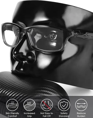 Vista 3 de BLAZERBUCK Pieza de almohadillas de nariz de repuesto para gafas de sol Oakley Chainlink OO9247 Chainlink Asian Fit OO9252