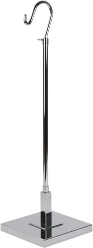 Vista 5 de SSWBasics Soporte de gancho cromado con extensión de 18 x 36 pulgadas - Acabado cromado