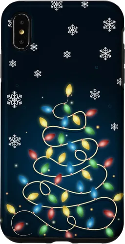 Vista 11 de Christmas Lights ICY Crystals Theme Snowflake Case for iPhone 17