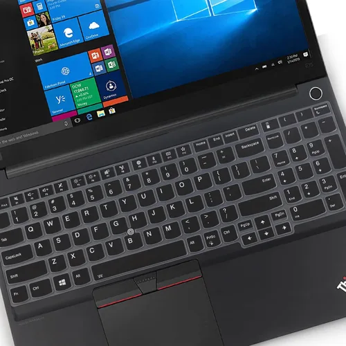 Vista 4 de Funda de teclado para Lenovo ThinkPad E15 Gen 4/3/2, ThinkPad L15 Gen 2/1, ThinkPad T15 T15p T15g P15s P15s P15v Gen 3/2/1, ThinkPad E580 E590 E595