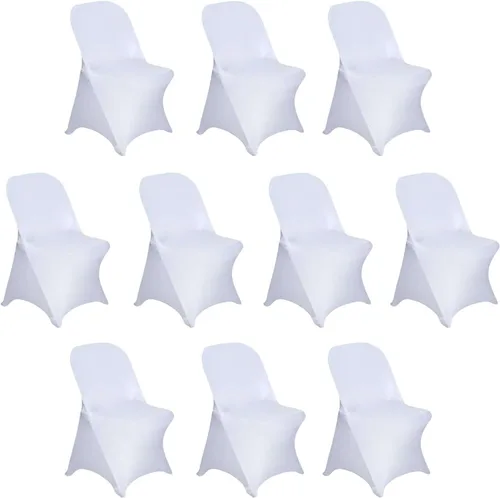 Vista 62 de Efavormart - Funda para silla plegable elástica de elastano, ajustable, para cenas, eventos, bodas, fiestas, banquetes, catering, color beige