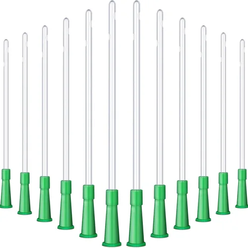 Vista 9 de Nuanchu Kit de Suministros de Tubos de Reemplazo de PVC 30, Tubos Claros de Reemplazo con Manguera Flexible de Extremo Redondeado para Inserción