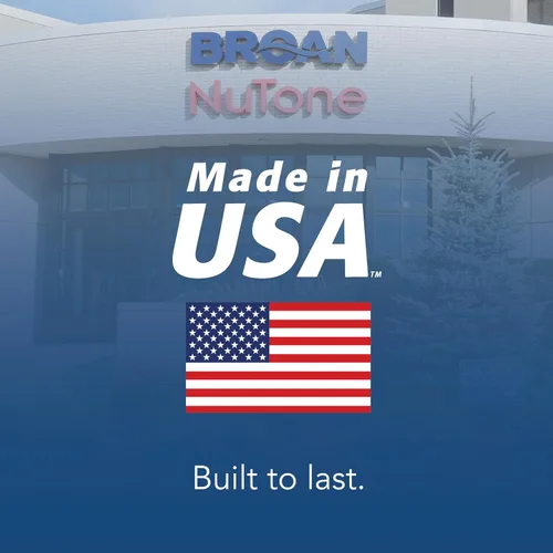 Vista 7 de Broan-NuTone AE110S Invent ENERGY STAR Ventilador certificado 110 CFM 1.0 Sones, blanco