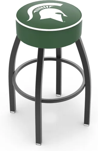 Vista 12 de The Holland Bar Stool Company L8B1-4 Georgia Tech - Taburete giratorio con base antiarrugas, color negro