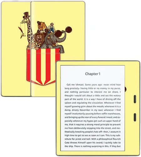 Vista 4 de MightySkins Skin compatible con Amazon Kindle Oasis 7" (9ª generación) – Naturaleza alterada Cubierta protectora de vinilo duradera y única