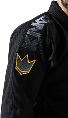 Vista 8 de Kingz Brazilian Jiu Jitsu Gi Kimono ligero BJJ para hombre IBJJF Legal 450gsm Pearl Weave Pro Competition Comp 450 V6
