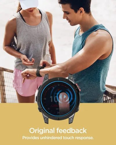 Vista 6 de Spigen GlasTR EZ FIT - Protector de pantalla para Garmin Fenix 8, 8 Pro
