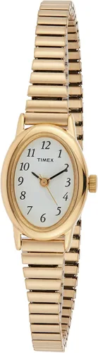 Vista 13 de Timex Cavatina - Reloj para mujer, esfera de nácar con caja dorada