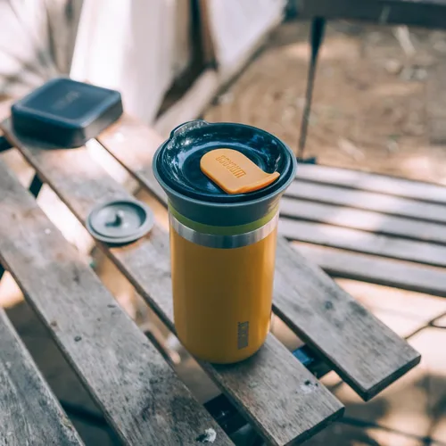 Vista 5 de WACACO Cuppamoka & Octaroma Travel Coffee Bundle - Máquina portátil para verter con taza aislada al vacío