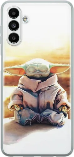 Vista 5 de ERT GROUP Caja del teléfono móvil para Samsung A13 5G/A04S Original y con licencia oficial Star Wars Patrón Baby Yoda 004 adaptado de manera óptima