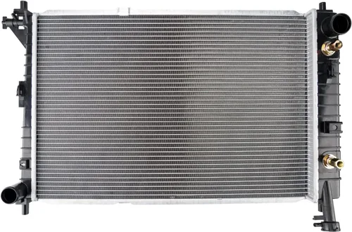 Vista 14 de KAX Radiador, CU1552 Estilo OE Radiador de núcleo de aluminio de montaje por pernos de repuesto Ram1500 1994-1998, Ram2500 1994-1997, Ram3500