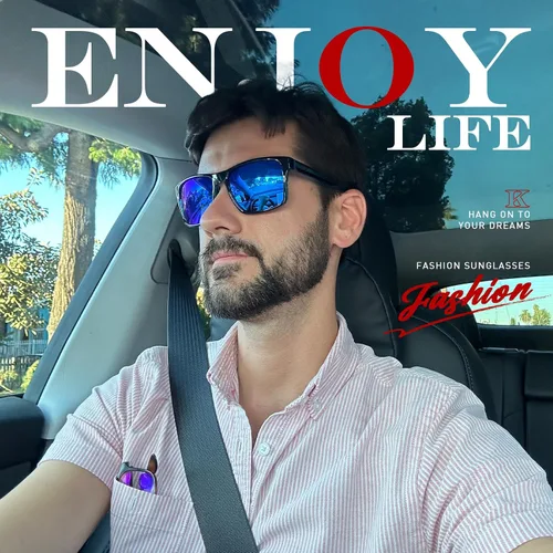 Vista 2 de KAPVOE Gafas de sol polarizadas para hombres y mujeres, protección UV400, gafas deportivas, conducción, pesca, ciclismo, playa, golf, correr, béisbol