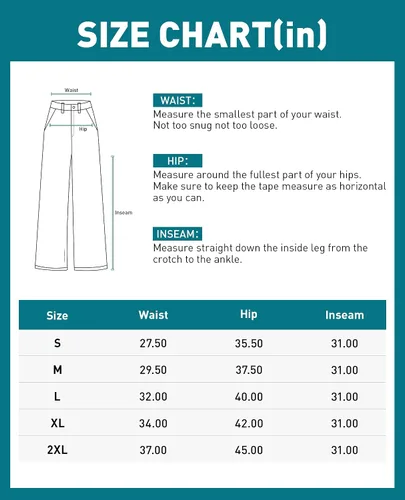 Vista 7 de siliteelon Pantalones de vestir para mujer, pantalones de trabajo casuales para mujer, pantalones de yoga con corte de bota, pantalones de negocios