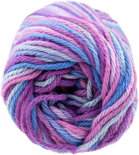 Vista 20 de Craft County 100% hilo de algodón mediano (talla 4) – tejido, tejido y ganchillo – negro (120 yardas)