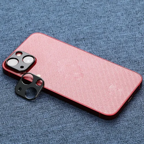 Vista 3 de Ibywind Protector de pantalla para iPhone 13, 2 unidades, vidrio templado de dureza 9H y protector de lente de cámara, con marco de alineación