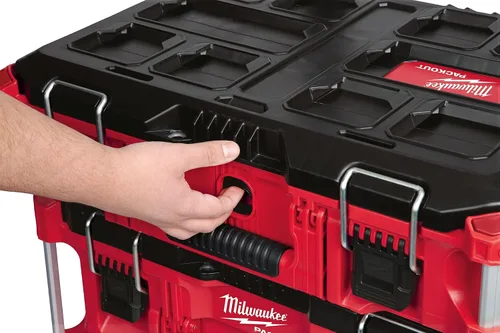 Vista 6 de Milwaukee Herramienta Eléctrica 48-22-8424 Pack out Caja de herramientas, 22", Rojo