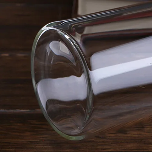Vista 6 de Botellas de agua de vidrio, botella de vidrio de 16 onzas con tapa de acero inoxidable a prueba de fugas, botellas de jugo reutilizables, botellas