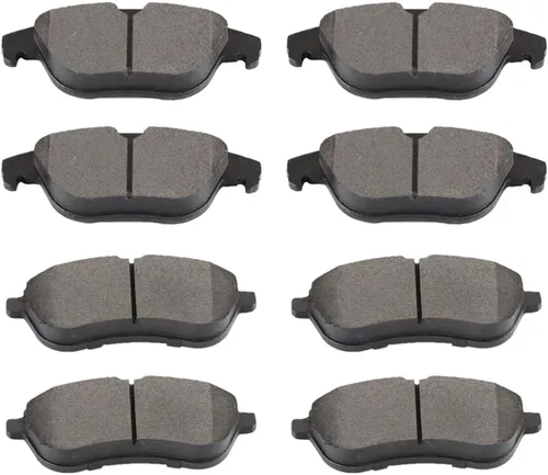 Vista 19 de D373 D374 SCITOO - Juego de pastillas de freno de disco para Honda Civic 1988-1989