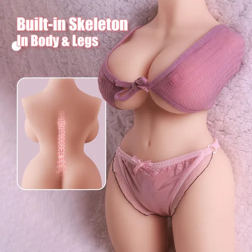Vista 3 de Muñeca sexual de tamaño real, masturbador masculino de tamaño completo para hombres con pechos grandes realistas, coño, culo, torso femenino, muñeca