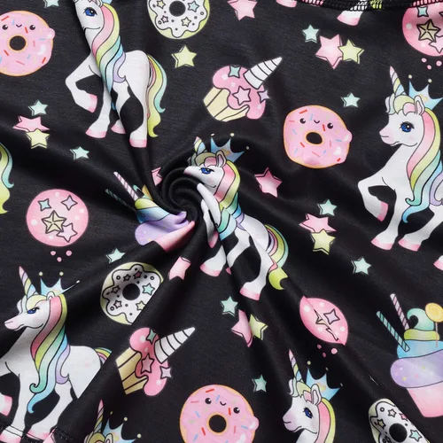 Vista 3 de Jxstar Vestidos de manga larga para niñas, ropa de otoño e invierno, vestido con vuelo
