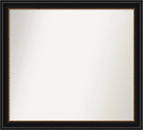Vista 124 de Amanti Art Espejo personalizado, gran espejo de baño estrecho, espejo de pared o espejo de tocador de baño sobre el fregadero (24 x 24 pulgadas)