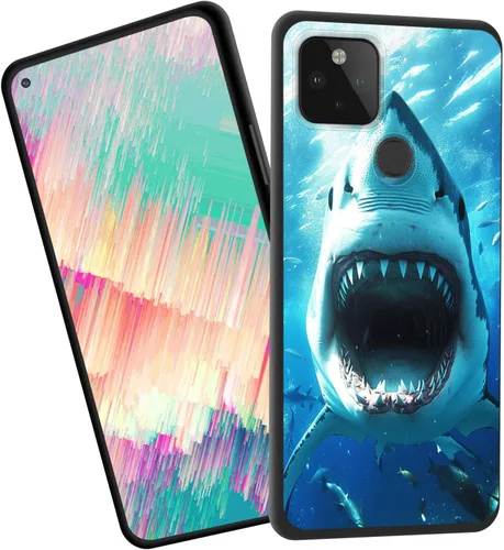 Vista 148 de Funda delgada para Google Pixel 4 XL, funda delgada de silicona de TPU suave a prueba de golpes para Google Pixel 4 XL, astronauta Galaxy