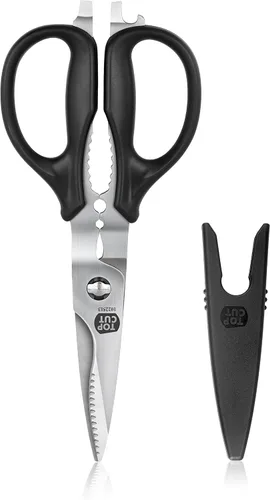 Vista 2 de Top Cut 1022513 Tijeras de cocina resistentes y tijeras multiusos, 9 pulgadas