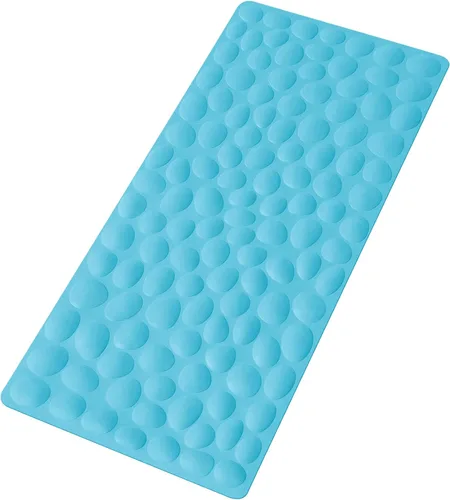 Vista 18 de Alfombra de baño de goma OTHWAY, suave y antideslizante con ventosas potentes, para la tina (beige)