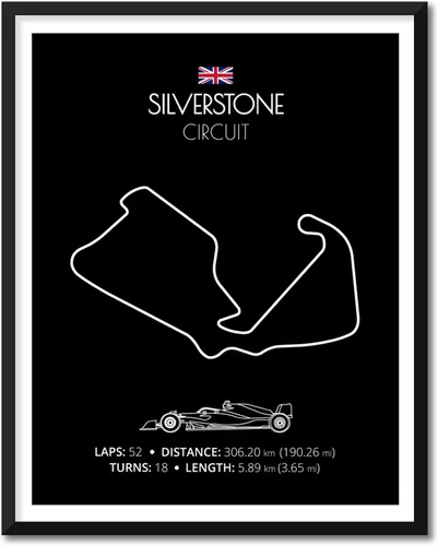 Vista 31 de Custom Car Posters Póster hecho a mano compatible con Autodromo Enzo e Dino Ferrari (Imola, Italia), póster de pista de carreras diseñado