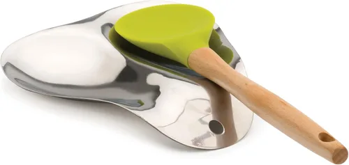 Vista 2 de RSVP Stainless Steel Double Spoon Rest. 7