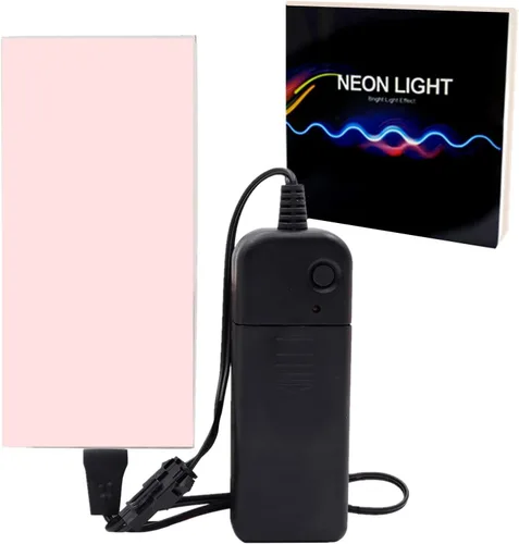 Vista 12 de Panel LED flexible, hoja de panel electroluminiscente EL cinta cortable suave para máscara de ojos, cosplay, decoración de fiesta, bricolaje