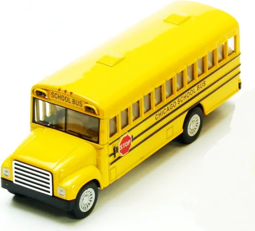 Vista 3 de Autobús escolar Escuelas Públicas de Chicago 5 pulgadas Mint Puerta de Apertura Escala 1:64 Diecast