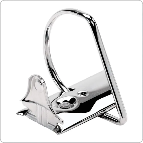 Vista 4 de Cardinal Economy - Carpetas de 3 anillos, 1 pulgada, anillos en D inclinados, capacidad para 240 hojas, vista de presentación ClearVue, Blanco
