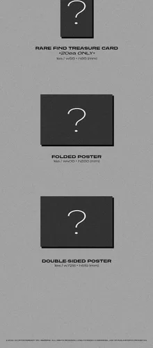 Vista 8 de TREASURE The Second Step : Chapter One 1st Mini Album PhotoBook Version Random Cover CD+150p PhotoBook+2p Selfie PhotoCard+1p PostCard+1p