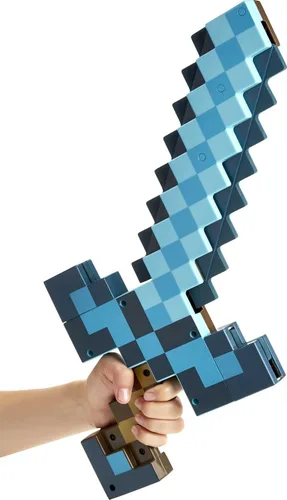 Vista 2 de Minecraft Espada y pico transformador