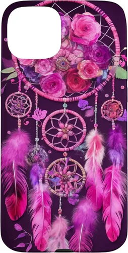 Vista 9 de Feather and Flower Dream Catcher Designed Case for iPhone 17