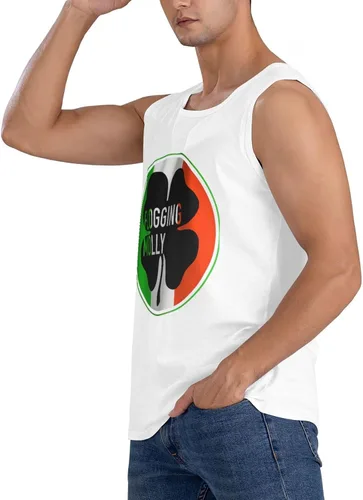 Vista 7 de SKYJUNOJN Man Muscle Tank Tops T Shirt Fashion Music Festival Sleeveless T Shirt