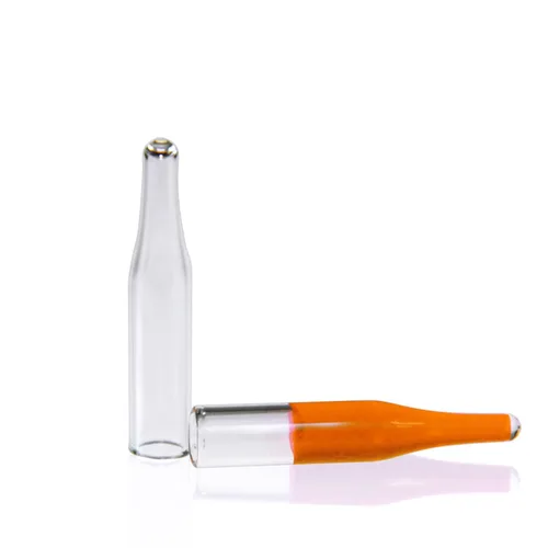 Vista 6 de ALWSCI Insertos de vial de 250 µl, vidrio de borosilicato de 0.236 x 1.142 in, base cónica con resorte, paquete de 100