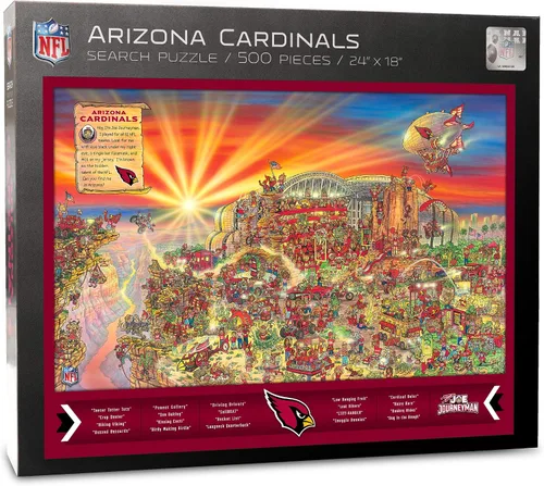 Vista 10 de YouTheFan NFL Joe Journeyman - Rompecabezas de equipo de 500 piezas de 18 x 24 pulgadas