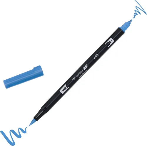Vista 15 de Tombow Rotulador de Punta Doble, Abt, No. 025 (AB-T025)