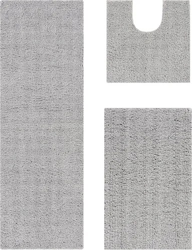 Vista 51 de Better Trends Micro Collection - Tapetes de baño, alfombra suave, alfombra de felpa absorbente, alfombra de baño 100% poliéster para suelo de baño