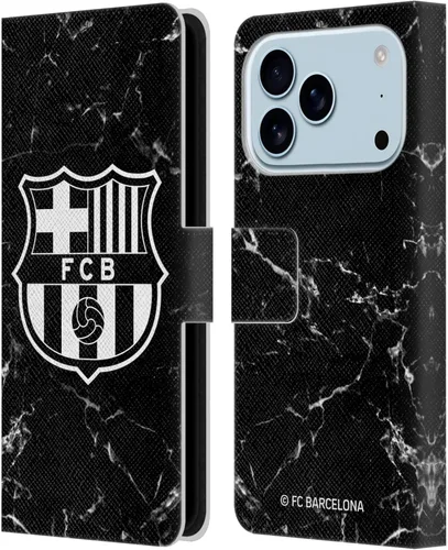 Vista 90 de Head Case Designs Funda de piel con licencia oficial del FC Barcelona Barca Crest Patterns, tipo cartera, compatible con Apple iPhone 11
