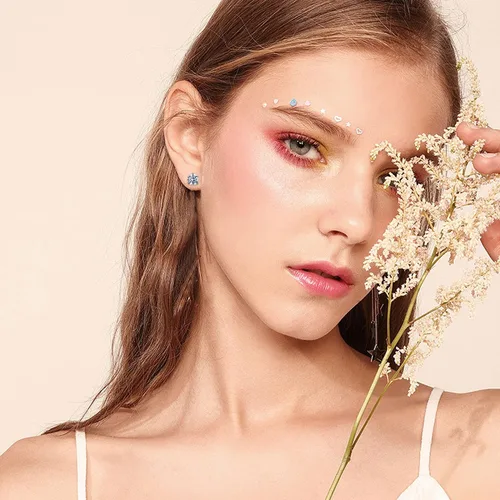 Vista 4 de Aretes de moissanita de martini de 0.2 a 4 quilates para mujeres y hombres, color D, claridad VVS1, brillantes aretes de diamantes creados