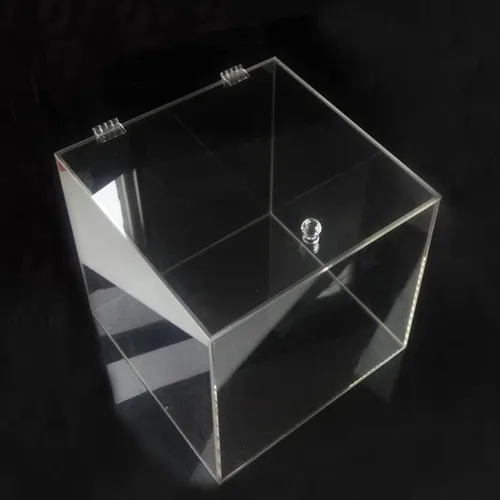 Vista 6 de 12 piezas de bisagras acrílicas pequeñas - Bisagras transparentes autoadhesivas de plástico continuo para herramientas de cajones de gabinetes