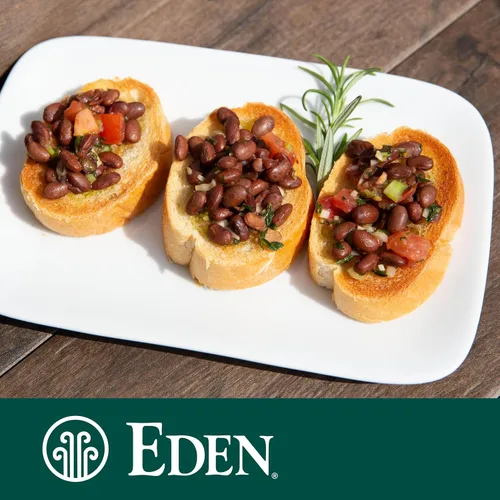 Vista 7 de Eden Soja negra orgánica, lata de 15 onzas (paquete de 12), proteína completa, sin sal, sin OMG, sin gluten, vegano, Kosher, cultivado en Estados