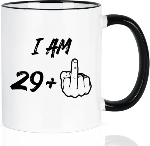 Vista 16 de YHRJWN - Regalos de cumpleaños número 40 para mujeres y hombres, taza de café I Am 39 Plus, regalos divertidos de cumpleaños para amigos, compañeras
