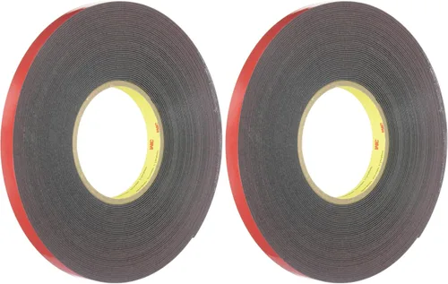 Vista 3 de 3M(TM) cinta adhesiva de acrílico para autos, Negro, 1