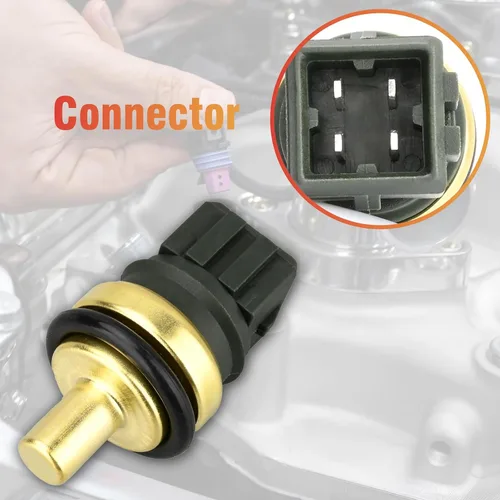 Vista 3 de 078919501B Sensor de temperatura del refrigerante compatible con A4 A4 Quattro A6 A6 Quattro Beetle Cabriolet Golf Jetta Passat