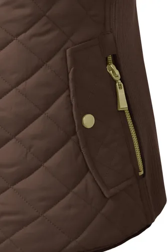 Vista 5 de NE PEOPLE Chaleco acolchado ligero con cremallera para mujer (S-3XL)