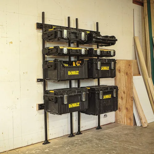 Vista 5 de DeWALT DWST08260 Sistema de estantería, caja de herramientas, caja de almacenamiento, caja de herramientas, organización, estante de almacenamiento